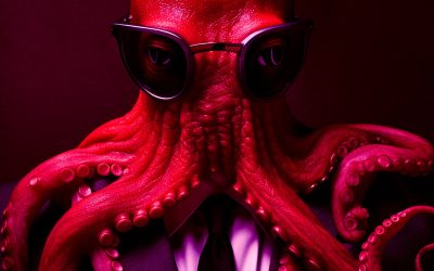 Pulpo Enmascarado.