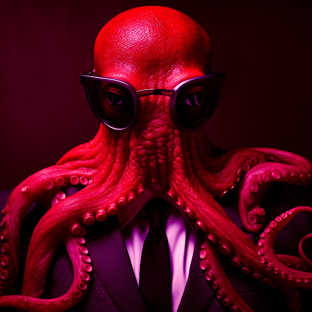Pulpo Enmascarado.