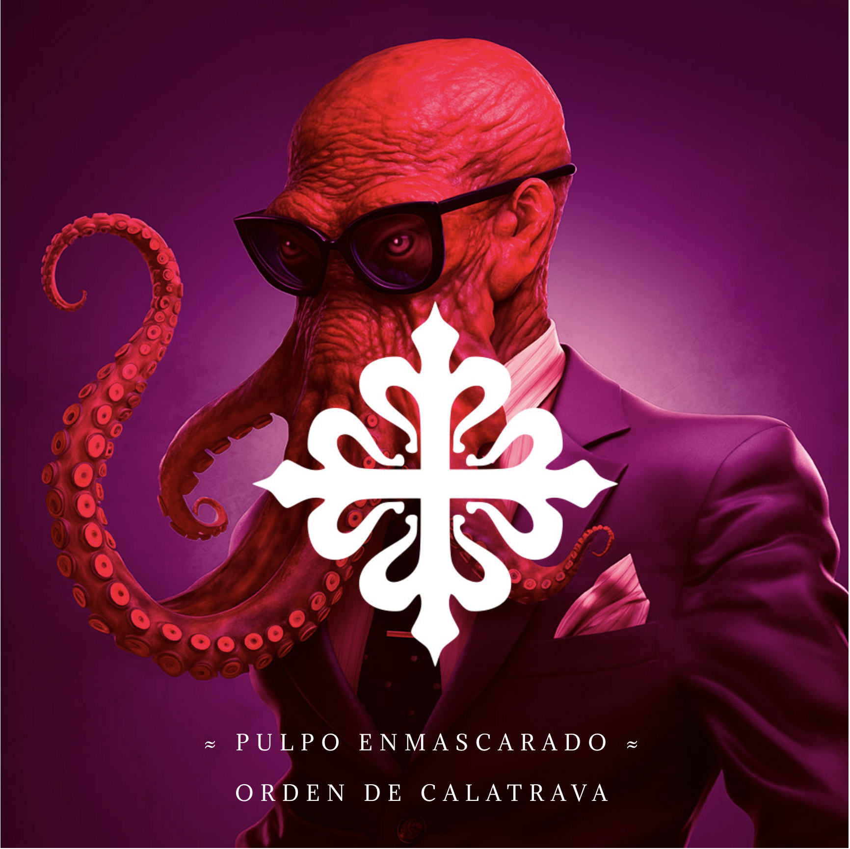 ORDEN de calatrava para pulpo enmascarado