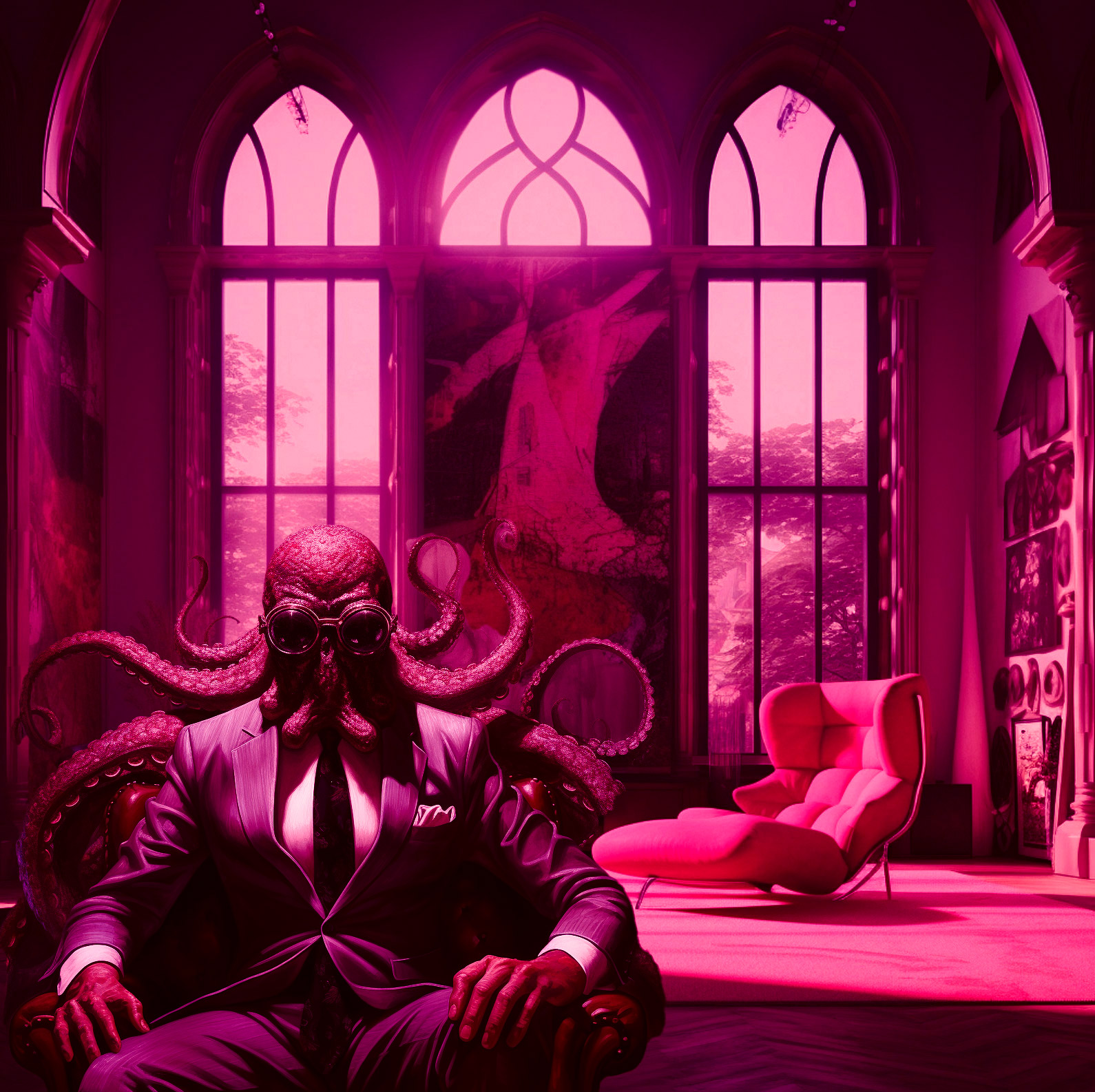 Mansión de pulpo enmascarado