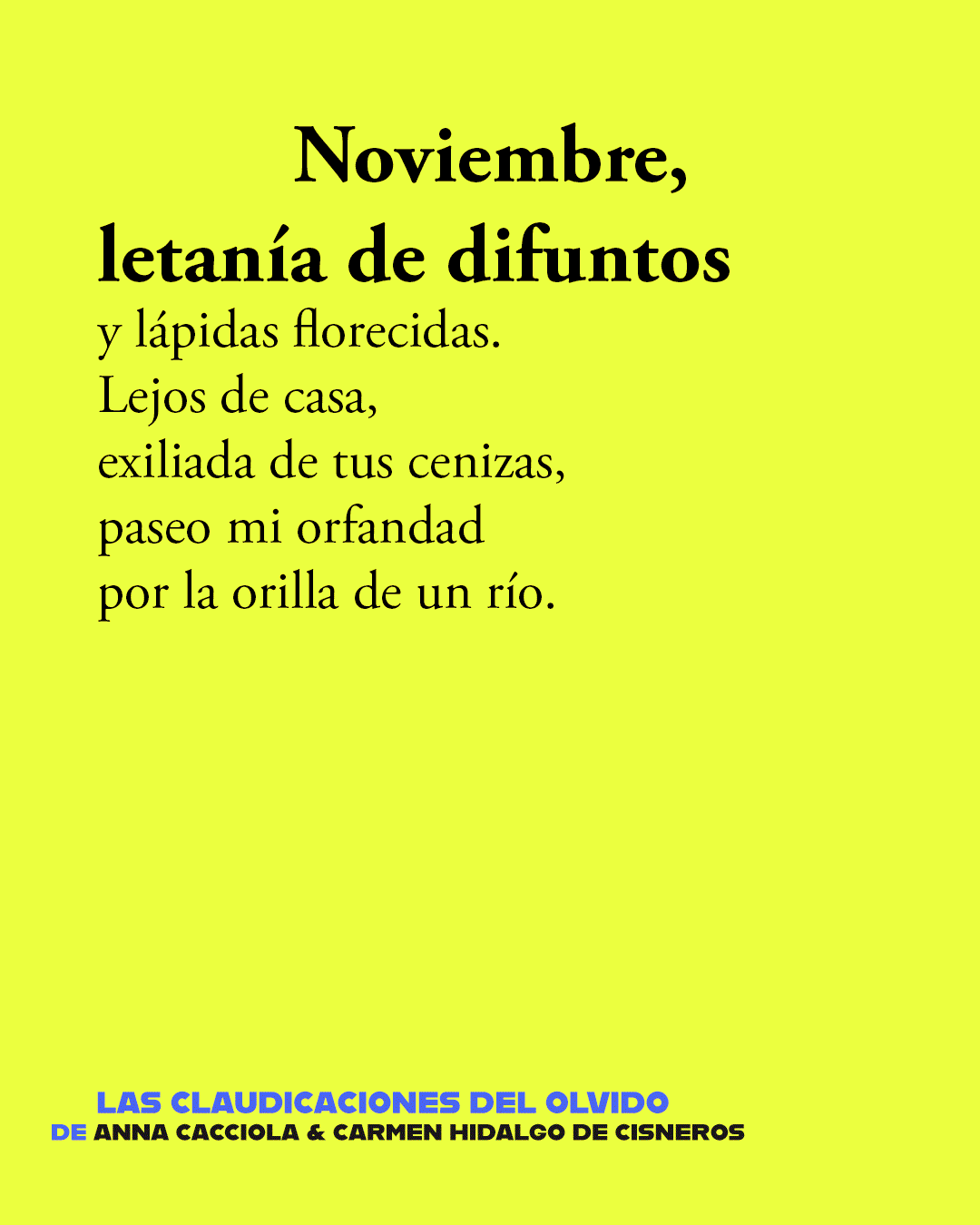 claudicaciones Somos vanguardia literaria